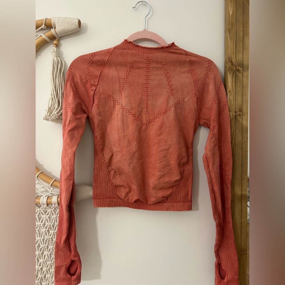 Free People Long Sleeve Workout Top